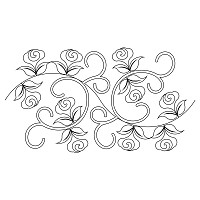 rose basket border 001